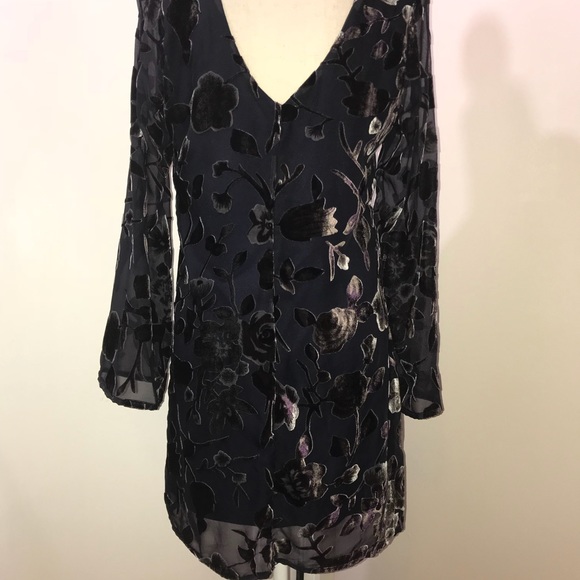 Three Hearts Dresses & Skirts - Burnout Velvet Dress